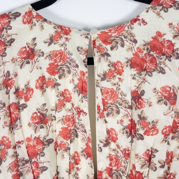 Free People Keep You Floral Mini Dress in Classic Combo - Picture 15 of 15